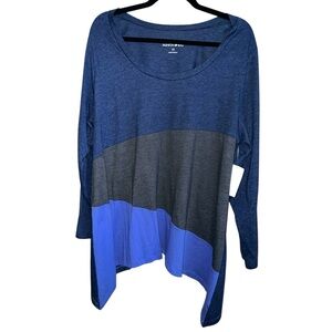 𝐅𝐀𝐒𝐇𝐈𝐎𝐍 𝐁𝐔𝐆 | NWT LONG SLEEVE COLOR BLOCK DRESS